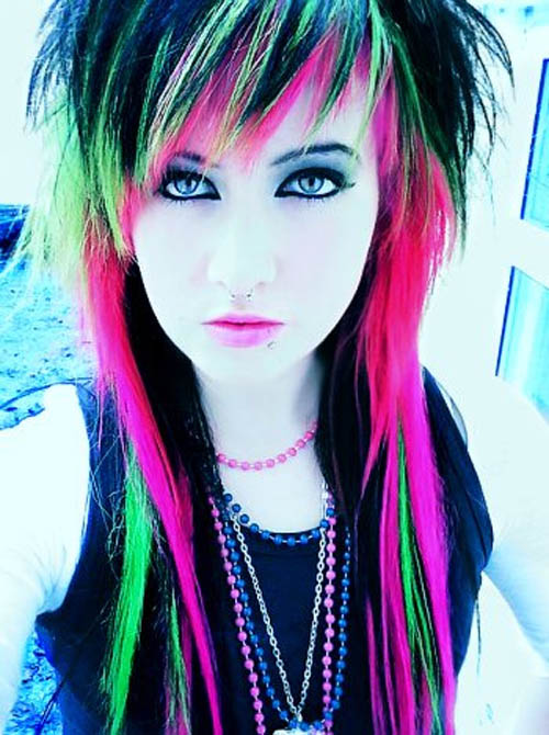 emo punk hairstyle. Punk Girl Style